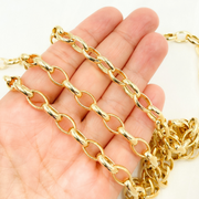 925 Sterling Silver Smooth Oval Link Chain